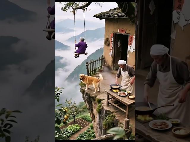 #Nostalgic Memory #Mountain Scenery #Rural Atmosphere #Popular