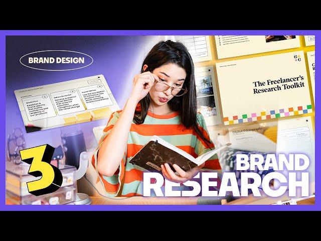 How to Conduct Research As a Freelance Brand Designer | Client Brand Design Process