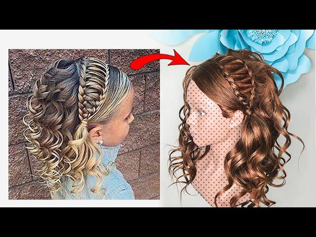 #Прически для Девочек в школу/садик. Peinados. Hairstyles for girls