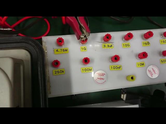 Megger MIT 525 Insulation 5kV Tester Repair & Calibration by Dynamics Circuit (S) Pte. Ltd.