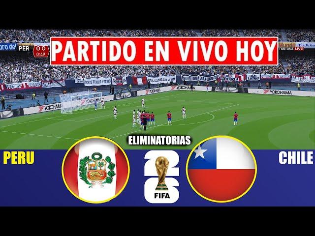 Peru x Chile EN VIVO | Eliminatorias Sudamericanas 2024 | Partido Completo Hoy eFootball