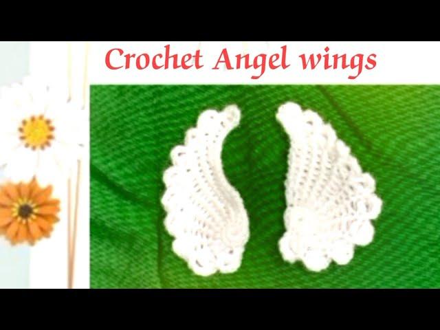 Crochet Angel wings.