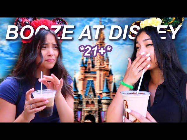 Trying ADULT drinks at Disney! *21+*