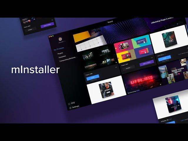 mInstaller 2.0 - A detailed tutorial - MotionVFX