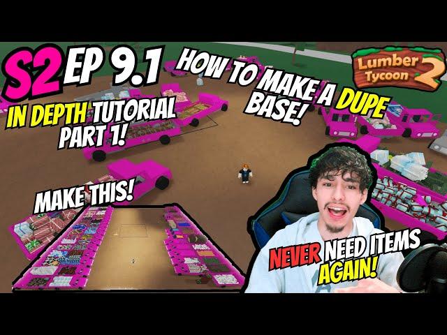 (PATCHED)How To Make a Truck Duplication Base In Lumber Tycoon 2! |Part 1| (Ep 9.1)