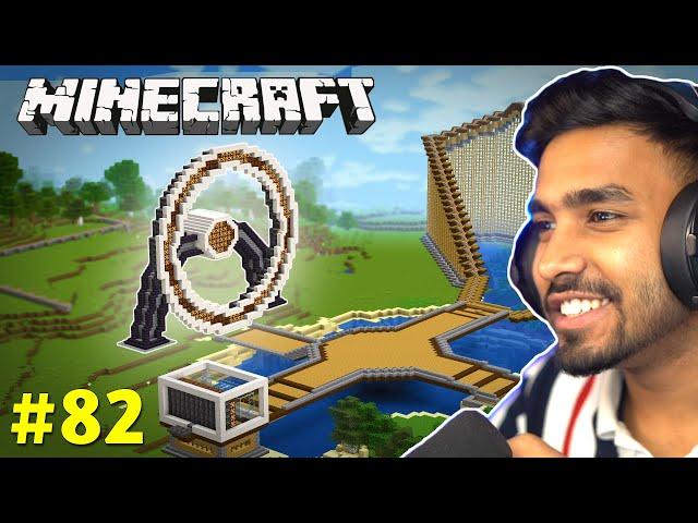 I BUILD A BIG AMUSEMENT PARK | MINECRAFT GAMEPLAY #82