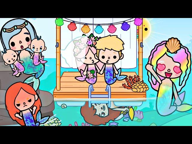 Mermaid Love Story Compilation | Sad Story | Toca Life Story / Toca Boca