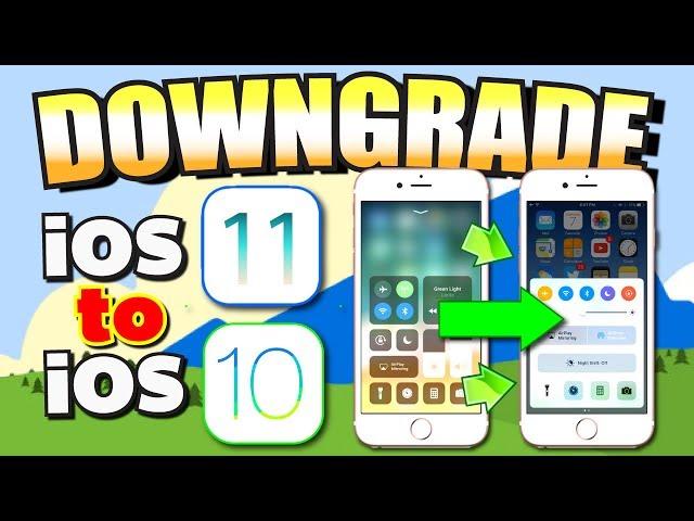 DOWNGRADE iOS 11 to iOS 10 on iPhone, iPad, iPod Touch (MAC OSX/WINDOWS PC)