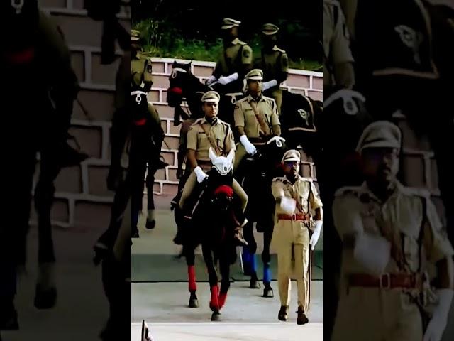 Ips officer grand entry  with horse  #ipsstatus #ipsentry #ipsentrystatus #ipshorse #viralshort