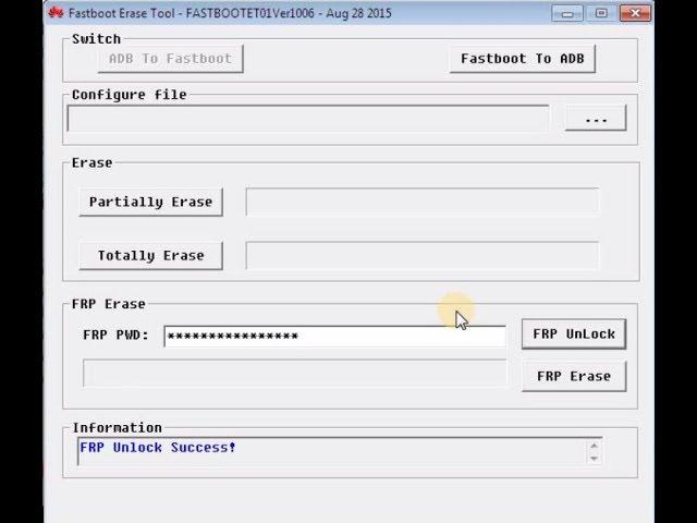 Huawei FRP Unlock Tool - All Models - One Click FRP Unlock