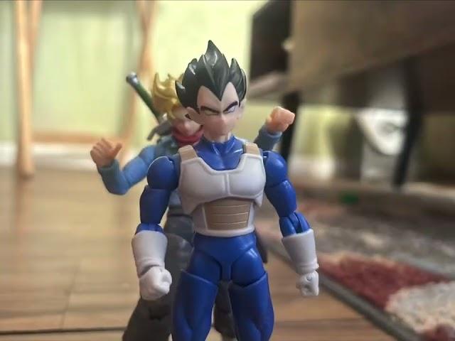 Vegeta vs. Gogeta vs. Trunks (STOP MOTION)