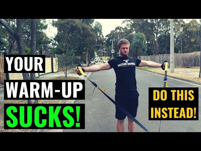 Your Warm-Up Sucks!  Try This Instead! | Upper Body Sled Warm-up