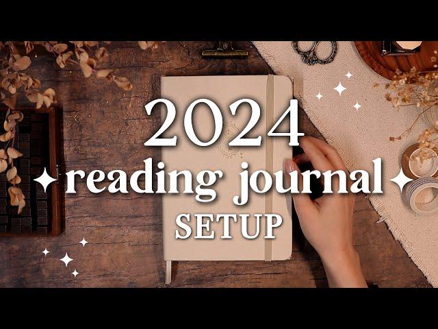  2024 Reading Journal Setup