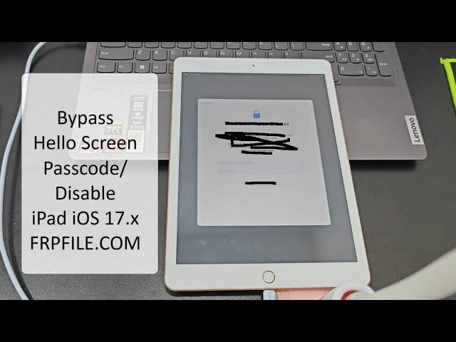 FRPFILE RAMDISK Bypass Hell0 Screen i0S 17.x