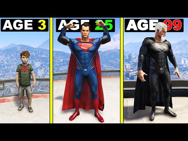 Surviving 99 YEARS As SUPER MAN in GTA 5