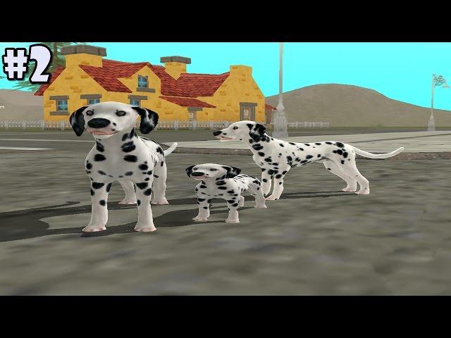 Dog Sim Online - Dalmatian : Raise a Family - Android / iOS - Gameplay part 2