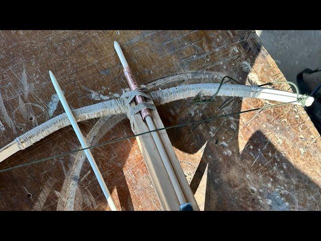 Детский арбалет!Своими руками!      DIY children's crossbow.