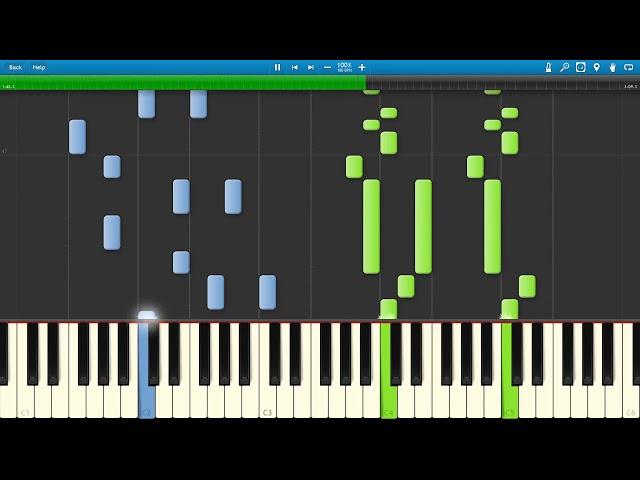 "Time Adventure"  - Adventure Time Finale - (ThePandaTooth Piano Cover) [Piano tutorial]  Synthesia