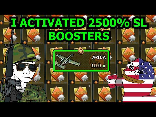 I ACTIVATED 2500% SL Boosters, THIS IS WHAT HAPPENED