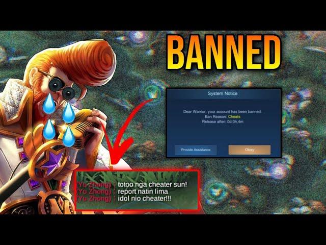 BANNED FOR 4 MINS?? | Enemy Team Reported Me and this is what happen!! MLBB