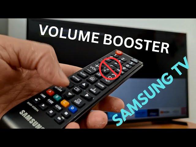 How to fix the volume level on a Samsung smart TV - Can't increase volume on Samsung TV