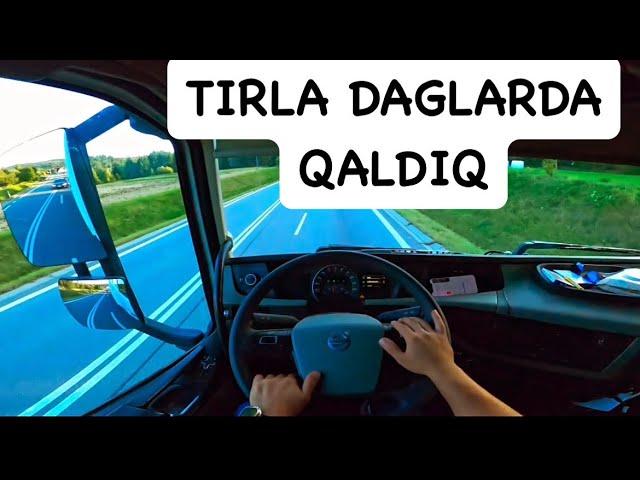 VOLVO 2016 AVROPADA DAQLARDA QALDI GEDMEDI // KARPAT DAQLARI VLOG