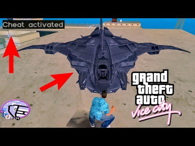 How To Get Batwing in GTA Vice City? GTAVC Secret Batman Plane Cheats & Myths