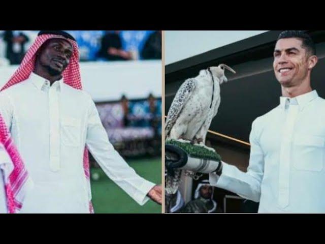 Cristiano Ronaldo and Mane dazzle in Saudi Arabian dress celebrating founders day