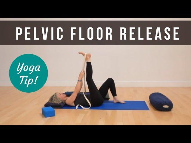 YogaUOnline Yoga Tip #1: How to Release Tight Pelvic Floor Muscles with Leslie Howard