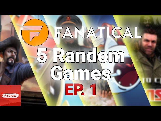 5 Random Games from Fanatical Mystery Bundle Ep 1