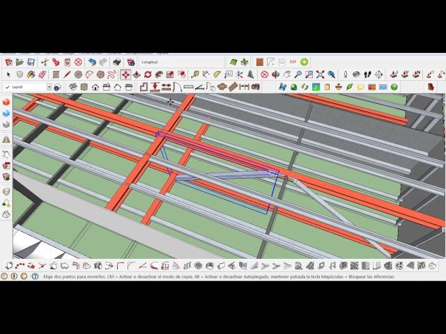 Tips Como hacer espejo o una simetria en objetos con distinto origen en Sketchup