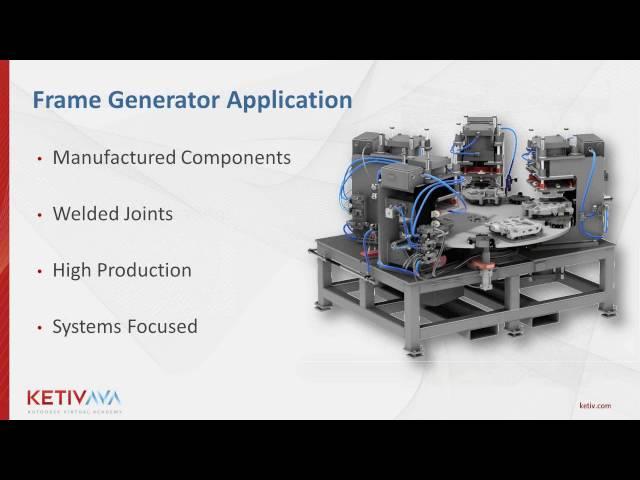 Autodesk Virtual Academy: Inventor Frame Generator