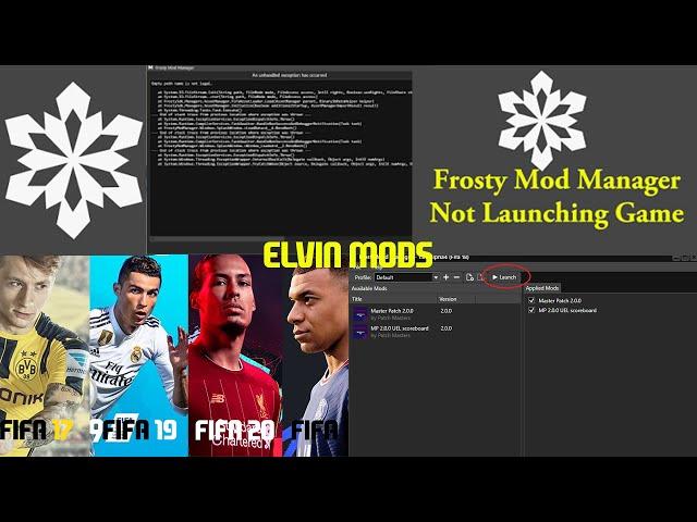 Frosty Mod Manager NOT Open FIFA || FIFA Games CAN'T START