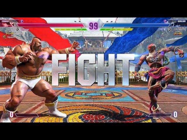 SF6  Kobayan (Rank #1 Zangief) Vs YHC-Mochi (Rank #3 Dhalsim)  SF6 High Level Match's!