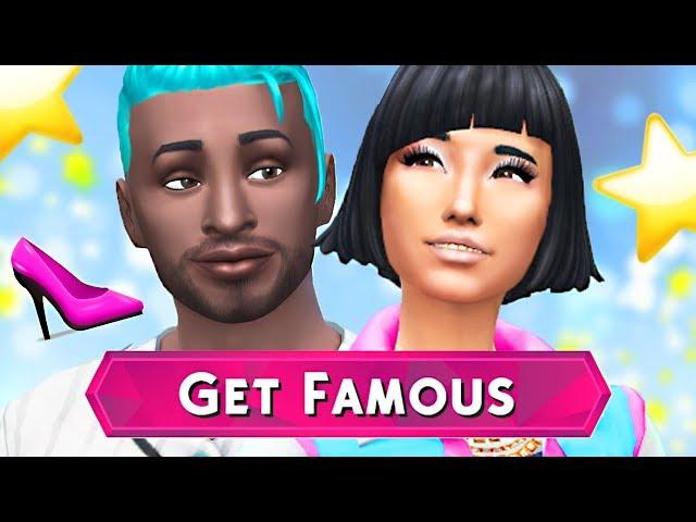 ⭐️ THE SIMS 4 GET FAMOUS - Create a Sim Review 