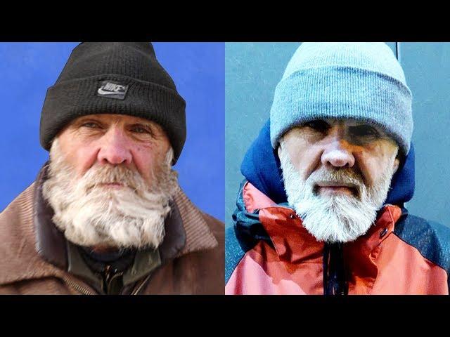 BUY CLOTHING THE HOMELESS GRANDFATHER | Attacked in GUM