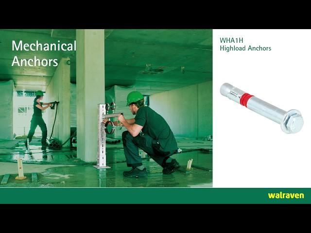 Walraven WHA1H Highload Anchor