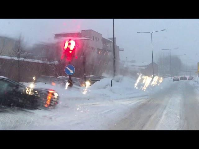 Winter Driving in Sandefjord with Audi Allroad