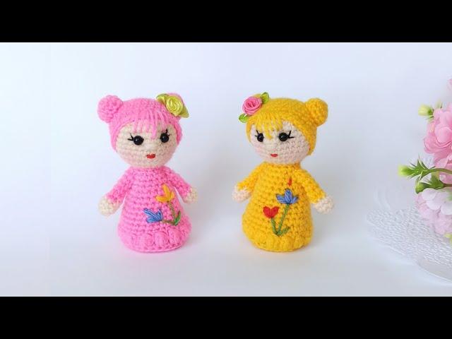 CharmingHow to crochet a FLOWER dollAmigurumi Fairy