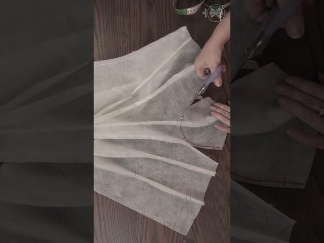 Adjusting the Cups pattern using the Mock up