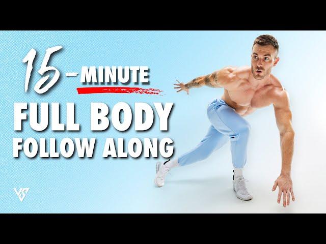 15-Minute Full Body Follow Along (Beginner Friendly) | V SHRED
