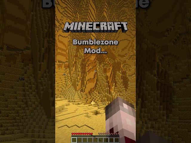Minecraft BEE DIMENSION! (Bumblezone Mod)