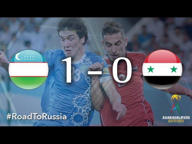 Uzbekistan vs Syria (Asian Qualifiers - Road to Russia)