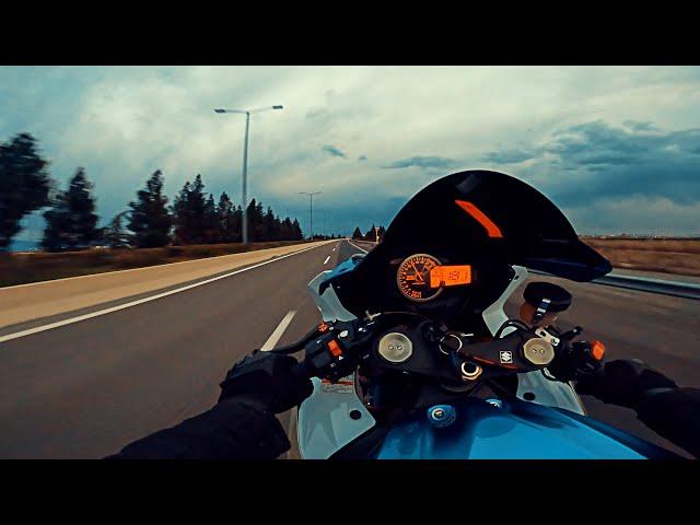 Crazy highway ride | SUZUKI GSXR 1000 L1 | ACCELERATION + TOP SPEED | BROCK'S +QUICKSHIFTER [4K]