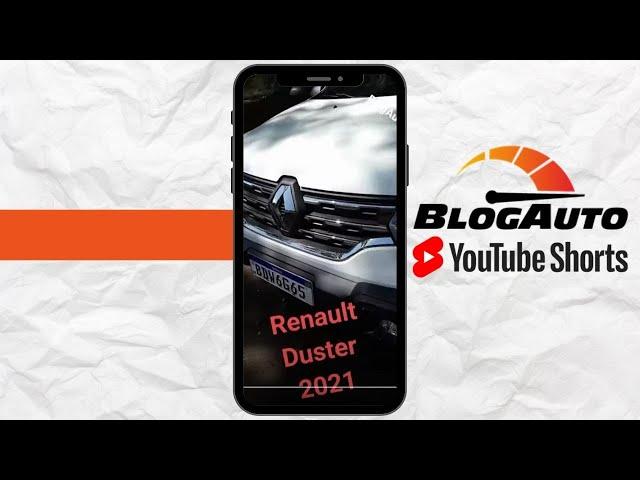  RENAULT DUSTER 2021 com motor 1.6 SCe de 120 cv e câmbio CVT X-Tronic #SHORTS