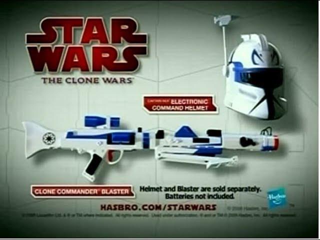 Star Wars - The Clone Wars: Clone Commander Blaster Commercial