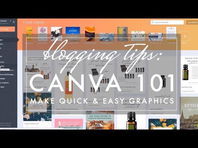 Canva for Bloggers 101 // How to Create Professional Blog Graphics Quickly & Easily