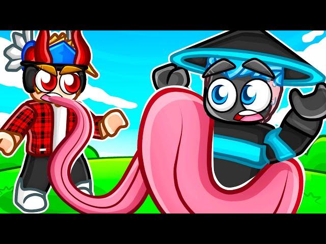 RoGang TONGUE BATTLES in ROBLOX..