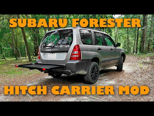 Subaru Forester Hitch Carrier Mod