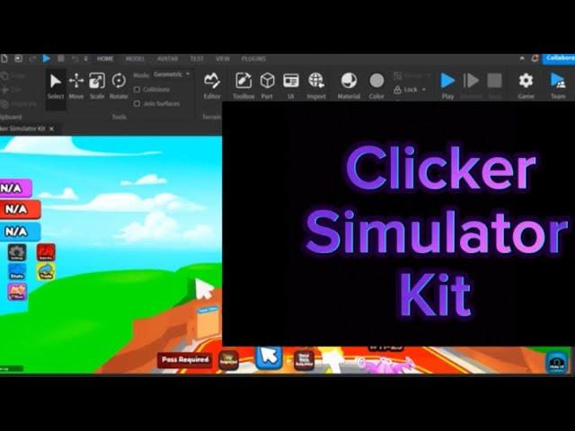 Clicker Simulator Kit | Roblox Studio